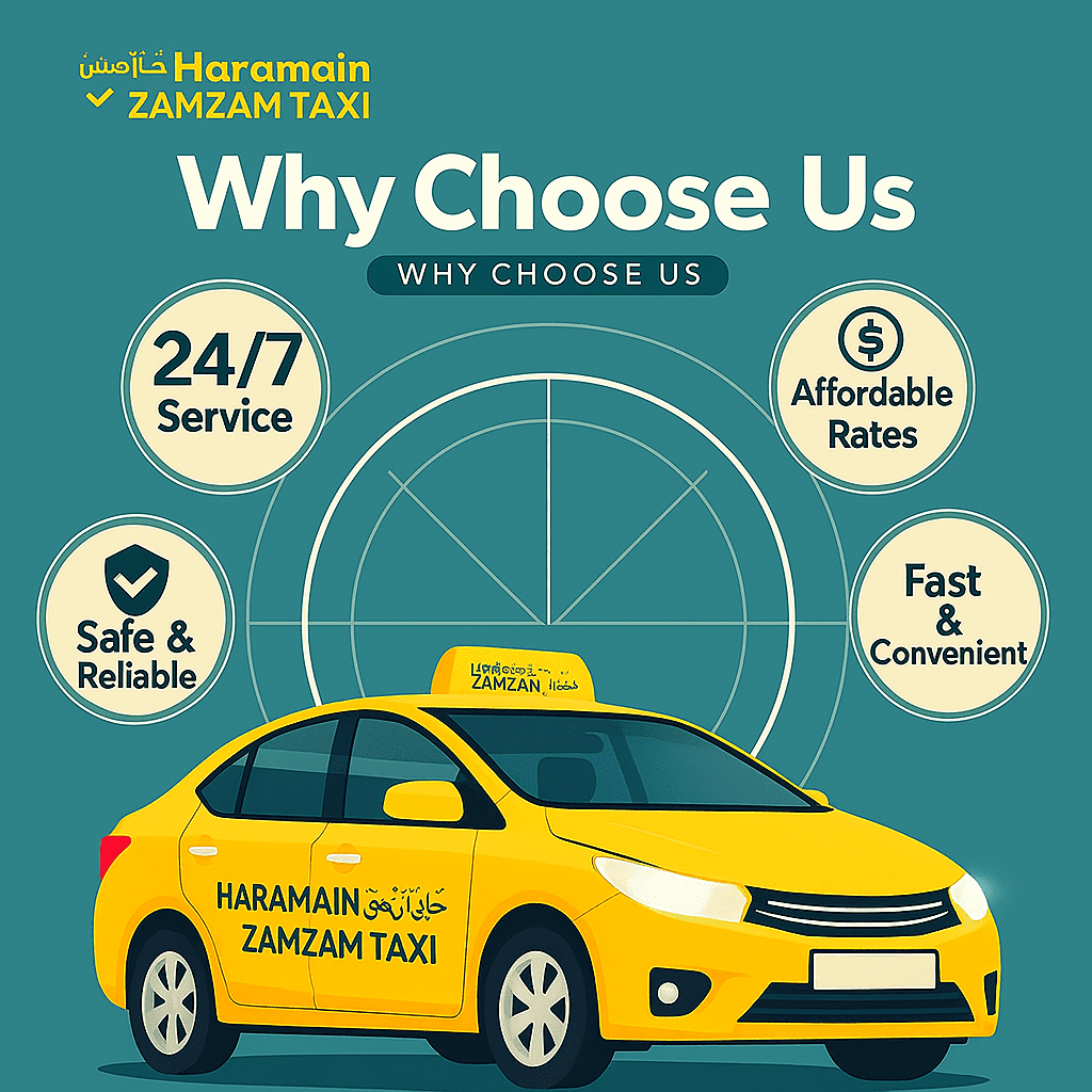 taxi Service in Makkah and Madinah