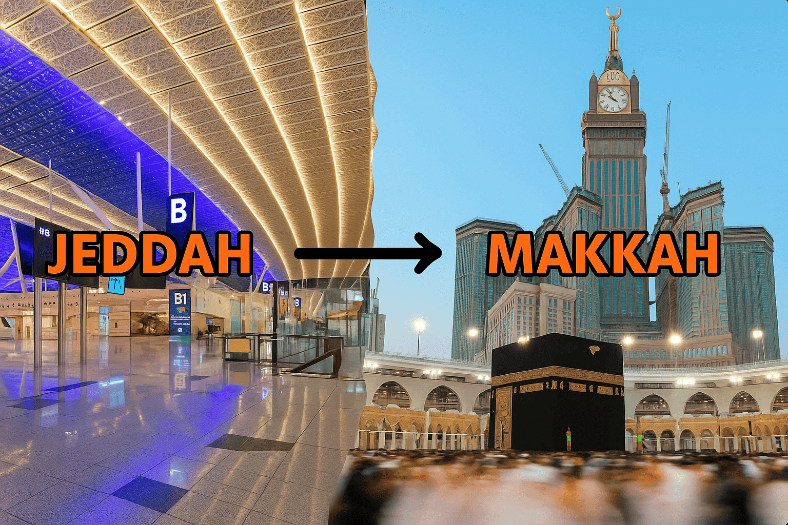 jeddah to makkah taxi service