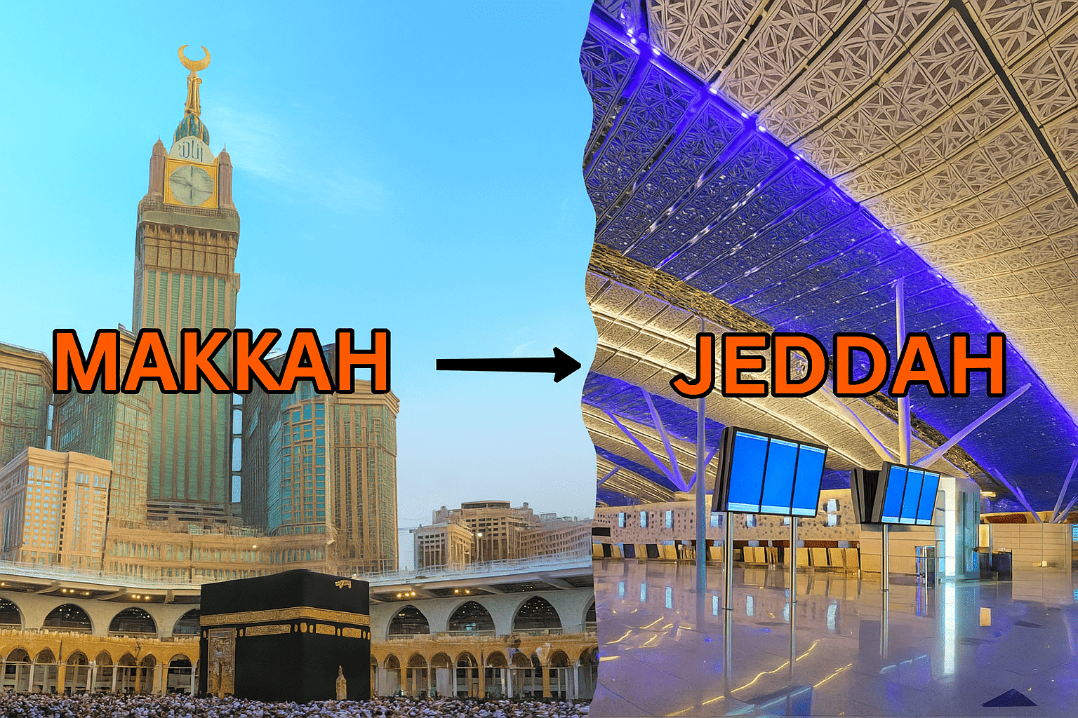 makkah to jeddah taxi service